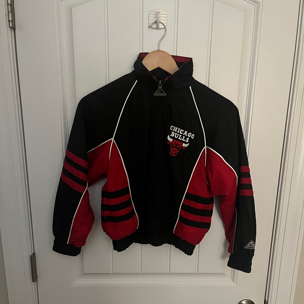 Chicago Bulls Black and Red Jacket